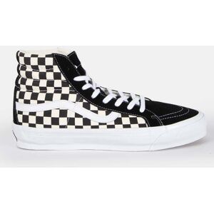 Vans Sk8-Hi Reissue Damier Noir/Blanc - Baskets - Publicité Vans Sk8-Hi Reissue Damier Noir/Blanc - Baskets - Publicité