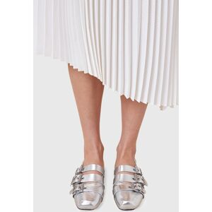 AllSaints Aurora Metallic Shoe Silver Taille: 39 Ballerines Outlet Femme Gris - Publicité AllSaints Aurora Metallic Shoe Silver Taille: 39 Ballerines Outlet Femme Gris - Publicité