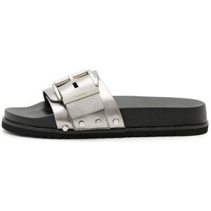 AllSaints Ellie Stud Slider Gunmetal Grey Taille: 40 Slippers Outlet Femme Gris - Publicité AllSaints Ellie Stud Slider Gunmetal Grey Taille: 40 Slippers Outlet Femme Gris - Publicité