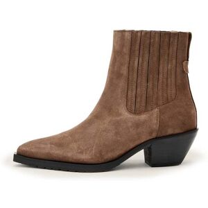 AllSaints Marcie Suede Boot Pine Bark Brown Taille: 36 Bottes Outlet Femme Marron - Publicité AllSaints Marcie Suede Boot Pine Bark Brown Taille: 36 Bottes Outlet Femme Marron - Publicité