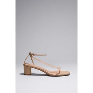 & Other Stories Sanda Block Heel Sandalette Beige Taille: 41 Sandales Outlet Femme Marron - Publicité & Other Stories Sanda Block Heel Sandalette Beige Taille: 41 Sandales Outlet Femme Marron - Publicité