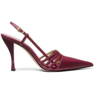 Michael Kors Haisley Sling Pump Mulberry Taille: 38 Pumps Outlet Femme Mauve - Publicité Michael Kors Haisley Sling Pump Mulberry Taille: 38 Pumps Outlet Femme Mauve - Publicité