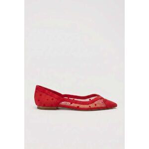 LK Bennett Valena Flats Red Taille: 39 Ballerines Outlet Femme Rouge - Publicité LK Bennett Valena Flats Red Taille: 39 Ballerines Outlet Femme Rouge - Publicité