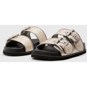 AllSaints Sian Raffia Sandal Silver Taille: 37 Sandales Outlet Femme Gris - Publicité AllSaints Sian Raffia Sandal Silver Taille: 37 Sandales Outlet Femme Gris - Publicité