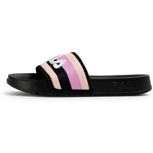 FILA Morro Bay Stripes Slipper Wmn Black-prism Pink Taille: 42 Slippers Outlet Femme Rose - Publicité FILA Morro Bay Stripes Slipper Wmn Black-prism Pink Taille: 42 Slippers Outlet Femme Rose - Publicité