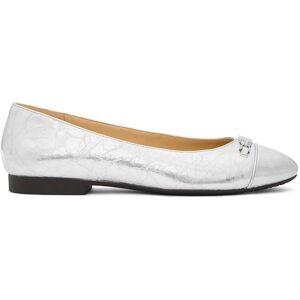 Michael Kors Rebecca Flex Ballet Silver Taille: 40.5 Ballerines Outlet Femme Gris - Publicité Michael Kors Rebecca Flex Ballet Silver Taille: 40.5 Ballerines Outlet Femme Gris - Publicité