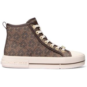 Michael Kors Evy High Top Brown Taille: 38.5 Baskets Outlet Femme Marron - Publicité Michael Kors Evy High Top Brown Taille: 38.5 Baskets Outlet Femme Marron - Publicité