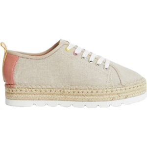 White Stuff Espadrille Lace Up Flatforms White Taille: 8 Espadrilles Outlet Femme Blanche - Publicité White Stuff Espadrille Lace Up Flatforms White Taille: 8 Espadrilles Outlet Femme Blanche - Publicité