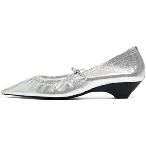 Bimba y Lola Silver Leather Court Shoe Taille: 36 Ballerines Outlet Femme - Publicité Bimba y Lola Silver Leather Court Shoe Taille: 36 Ballerines Outlet Femme - Publicité