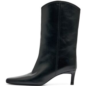 Bimba y Lola Black Leather Heeled Gaucho Boot Taille: 35 Bottes Outlet Femme Noir - Publicité Bimba y Lola Black Leather Heeled Gaucho Boot Taille: 35 Bottes Outlet Femme Noir - Publicité