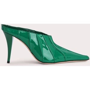 By Far Trish Clover Green Patent Leather Clover Green Taille: 41 Mules Outlet Femme Vert - Publicité By Far Trish Clover Green Patent Leather Clover Green Taille: 41 Mules Outlet Femme Vert - Publicité