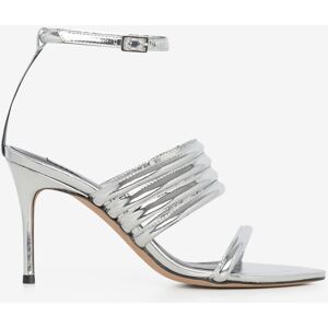 IRO Paris Caliamir Silver Miror Taille: 39 Sandales Outlet Femme Gris - Publicité IRO Paris Caliamir Silver Miror Taille: 39 Sandales Outlet Femme Gris - Publicité
