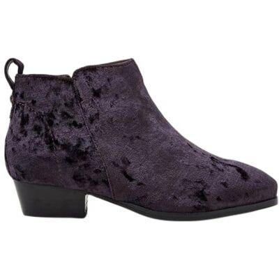 White Stuff Willow Velvet Ankle Boot Dark Grey Taille: 5 Bottes Outlet Femme Gris - Publicité White Stuff Willow Velvet Ankle Boot Dark Grey Taille: 5 Bottes Outlet Femme Gris - Publicité