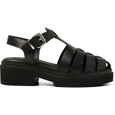 Nubikk Finn Roma Black Leather Taille: 36 Sandales Outlet Femme Le Noir - Publicité Nubikk Finn Roma Black Leather Taille: 36 Sandales Outlet Femme Le Noir - Publicité