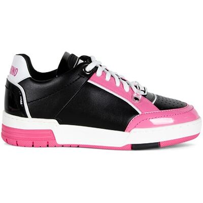 Moschino Sneakerd.kevin40 Mix Nero+rosa+bian Taille: 36 Baskets Outlet Femme - Publicité Moschino Sneakerd.kevin40 Mix Nero+rosa+bian Taille: 36 Baskets Outlet Femme - Publicité