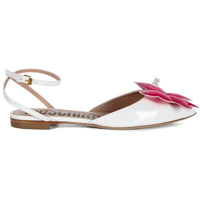 Moschino Scarpad.em Mh63/5 Vernice Bianco Taille: 35 Ballerines Outlet Femme - Publicité Moschino Scarpad.em Mh63/5 Vernice Bianco Taille: 35 Ballerines Outlet Femme - Publicité