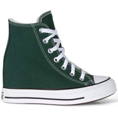 Converse Chuck Taylor All Star Wedge Platform Green Envy/white/black Taille: 39 Baskets Outlet Femme Vert - Publicité Converse Chuck Taylor All Star Wedge Platform Green Envy/white/black Taille: 39 Baskets Outlet Femme Vert - Publicité