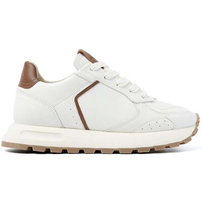 Nubikk Rose Nomad (l) Off White Leather - Cognac Taille: 40 Baskets Outlet Femme Blanche - Publicité Nubikk Rose Nomad (l) Off White Leather - Cognac Taille: 40 Baskets Outlet Femme Blanche - Publicité