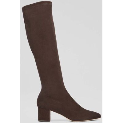 LK Bennett Kb Eldon Block Heel Knee Dark Chocolate Taille: 37 Bottes Outlet Femme Marron - Publicité LK Bennett Kb Eldon Block Heel Knee Dark Chocolate Taille: 37 Bottes Outlet Femme Marron - Publicité