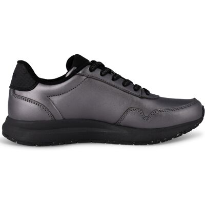 Woden Js-nora Natural Soft Metallic Gunmetal Taille: 41 Baskets Outlet Femme Gris - Publicité Woden Js-nora Natural Soft Metallic Gunmetal Taille: 41 Baskets Outlet Femme Gris - Publicité