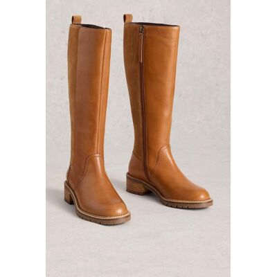 White Stuff Serena Leather Knee High Boot Mid Tan Taille: 4 Bottes Outlet Femme - Publicité White Stuff Serena Leather Knee High Boot Mid Tan Taille: 4 Bottes Outlet Femme - Publicité