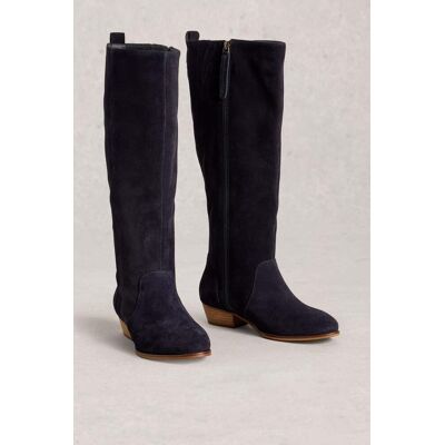 White Stuff Wide Fit Suede Knee High Boot Dark Navy Taille: 5 Bottes Outlet Femme Bleu - Publicité White Stuff Wide Fit Suede Knee High Boot Dark Navy Taille: 5 Bottes Outlet Femme Bleu - Publicité