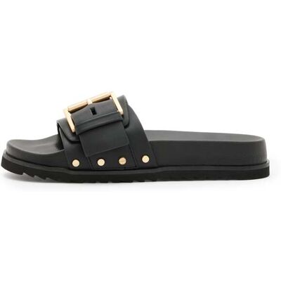 AllSaints Ellie Stud Slider Black Taille: 40 Slippers Outlet Femme Le Noir - Publicité AllSaints Ellie Stud Slider Black Taille: 40 Slippers Outlet Femme Le Noir - Publicité