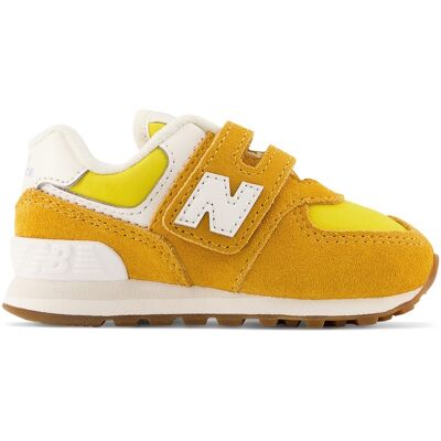 New Balance Infant Boys 574 Hook And Loop Golden Hour Taille: 21 Chaussures Outlet kids Jaune - Publicité New Balance Infant Boys 574 Hook And Loop Golden Hour Taille: 21 Chaussures Outlet kids Jaune - Publicité