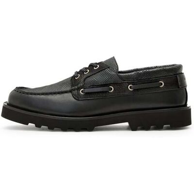 AllSaints Skiff Shoe Black Taille: 45 Mocassins Outlet Homme Le Noir - Publicité AllSaints Skiff Shoe Black Taille: 45 Mocassins Outlet Homme Le Noir - Publicité