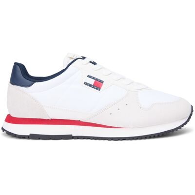 Tommy Hilfiger Eva Runner Leather Rwb Taille: 44 Chaussures à Lacets Outlet Homme - Publicité Tommy Hilfiger Eva Runner Leather Rwb Taille: 44 Chaussures à Lacets Outlet Homme - Publicité