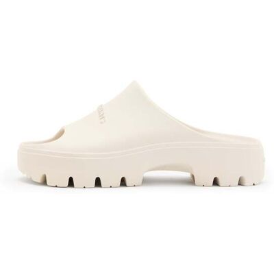 AllSaints Eclipse Flatform Sli Chalk White Taille: 40 Slippers Outlet Femme Blanche - Publicité AllSaints Eclipse Flatform Sli Chalk White Taille: 40 Slippers Outlet Femme Blanche - Publicité