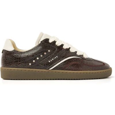 Nubikk Ray Owen Studs Dk Brown Craquele Taille: 38 Baskets Outlet Femme Marron - Publicité Nubikk Ray Owen Studs Dk Brown Craquele Taille: 38 Baskets Outlet Femme Marron - Publicité