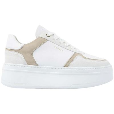Nubikk Bayou Platform White Leather - Taupe Taille: 40 Baskets Outlet Femme Blanche - Publicité Nubikk Bayou Platform White Leather - Taupe Taille: 40 Baskets Outlet Femme Blanche - Publicité