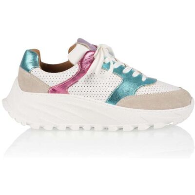 DWRS label Fairlie Aqua / Pink Taille: 37 Baskets Outlet Femme Cyan - Publicité DWRS label Fairlie Aqua / Pink Taille: 37 Baskets Outlet Femme Cyan - Publicité
