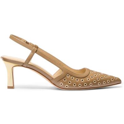 Michael Kors Alora Mid Sling Husk Taille: 36.5 Pumps Outlet Femme - Publicité Michael Kors Alora Mid Sling Husk Taille: 36.5 Pumps Outlet Femme - Publicité