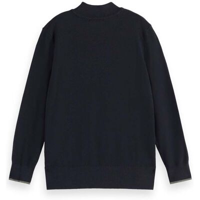 Scotch & Soda Boy Regular-fit Mock Neck Pullover Anthracite Taille: 8 Pulls Outlet kids - Publicité Scotch & Soda Boy Regular-fit Mock Neck Pullover Anthracite Taille: 8 Pulls Outlet kids - Publicité