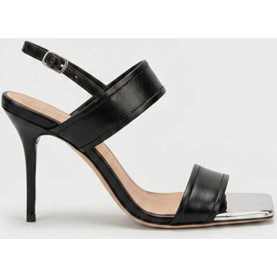 IRO Paris Chlorite Met Sandals Black/silver Taille: 36 Sandales Outlet Femme Marron - Publicité IRO Paris Chlorite Met Sandals Black/silver Taille: 36 Sandales Outlet Femme Marron - Publicité