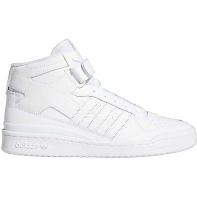Adidas Unisex Originals Forum Mid Shoes Ftwr White Taille: 41 1/3 Chaussures à Lacets Outlet Unisex Blanche - Publicité Adidas Unisex Originals Forum Mid Shoes Ftwr White Taille: 41 1/3 Chaussures à Lacets Outlet Unisex Blanche - Publicité