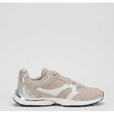 Michael Kors Riley Trainer Light Sand Taille: 36.5 Baskets Outlet Femme Marron - Publicité Michael Kors Riley Trainer Light Sand Taille: 36.5 Baskets Outlet Femme Marron - Publicité
