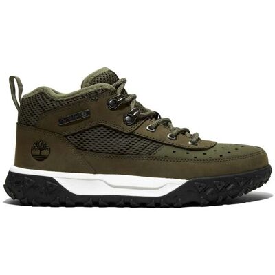 Timberland Mid Lace Up Sneaker Leaf Green Taille: 40 Chaussures Outlet kids Vert - Publicité Timberland Mid Lace Up Sneaker Leaf Green Taille: 40 Chaussures Outlet kids Vert - Publicité