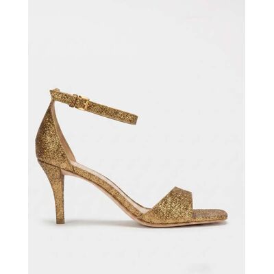 Michael Kors Jaida Heeled Sandal Bronze Taille: 42.5 Sandales Outlet Femme Marron - Publicité Michael Kors Jaida Heeled Sandal Bronze Taille: 42.5 Sandales Outlet Femme Marron - Publicité