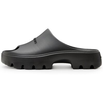 AllSaints Eclipse Slider Black Taille: 39 Slippers Outlet Femme Le Noir - Publicité AllSaints Eclipse Slider Black Taille: 39 Slippers Outlet Femme Le Noir - Publicité