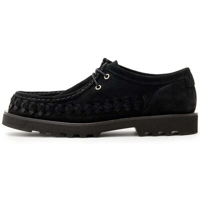 AllSaints Skiff Woven Shoe Black Taille: 45 Chaussures à Lacets Outlet Homme Le Noir - Publicité AllSaints Skiff Woven Shoe Black Taille: 45 Chaussures à Lacets Outlet Homme Le Noir - Publicité