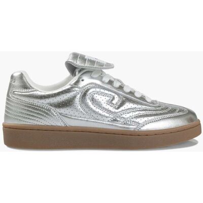 CRUYFF Calcio Cup - Metallic Leather Silver Taille: 40 Baskets Outlet Femme Gris - Publicité CRUYFF Calcio Cup - Metallic Leather Silver Taille: 40 Baskets Outlet Femme Gris - Publicité