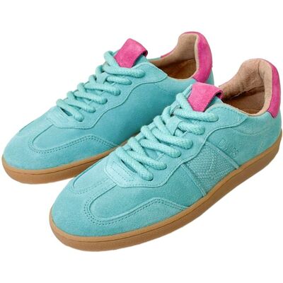 DWRS label Poona Turquoise / Fuchsia Taille: 38 Baskets Outlet Femme Cyan - Publicité DWRS label Poona Turquoise / Fuchsia Taille: 38 Baskets Outlet Femme Cyan - Publicité
