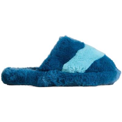 White Stuff Faux Fur Mule Slipper Teal Multi Taille: S Slippers Outlet Femme Cyan - Publicité White Stuff Faux Fur Mule Slipper Teal Multi Taille: S Slippers Outlet Femme Cyan - Publicité