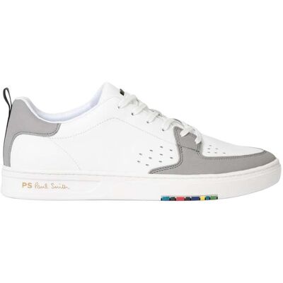 Paul Smith Mens Shoe Cosmo White Grey Toe White Taille: 9 Chaussures à Lacets Outlet Homme Gris - Publicité Paul Smith Mens Shoe Cosmo White Grey Toe White Taille: 9 Chaussures à Lacets Outlet Homme Gris - Publicité