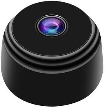alpharix Caméra IP Full HD Sans Fil Surveillance Intérieur - Extérieur - Noir