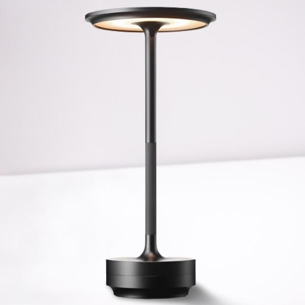 polocast Lampe De Table Sans Fil Design et Rechargeable Led De Chevet - Noir