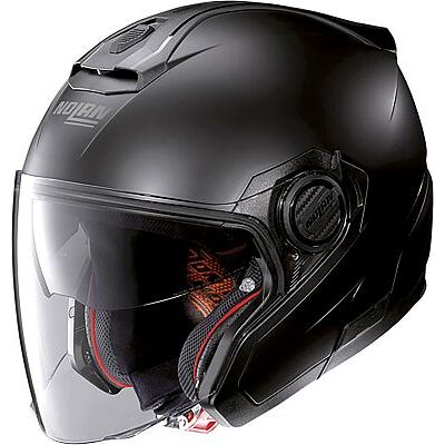 Casque N40-5 CLASSIC N-COM NOLAN Noir mat male - Publicité Casque N40-5 CLASSIC N-COM NOLAN Noir mat male - Publicité